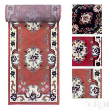 Tappeto Guida Passatoia Corsia Moderno Floreale Pelo Corto Vari Colori SARANI 