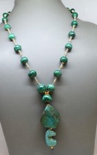 antica collana in malachite