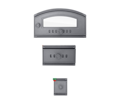 Porta forno ghisa set - ghisa,