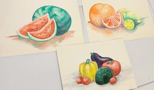 Acquerello 6x8 originale - 3,