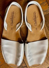 Sandali donna Menorquina Huran Menorcan taglia EUR 44 pelle punta aperta