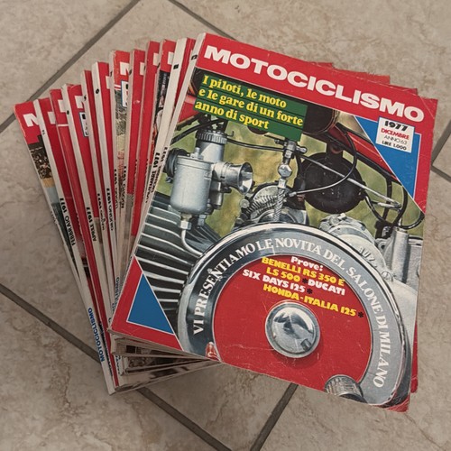 Motociclismo 1976 annata - motociclismo,