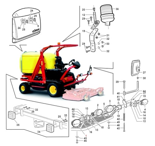 Fanale anteriore turbo1 - dx,