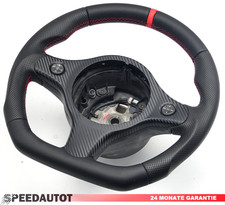 Volante Piatto In Pelle Alfa