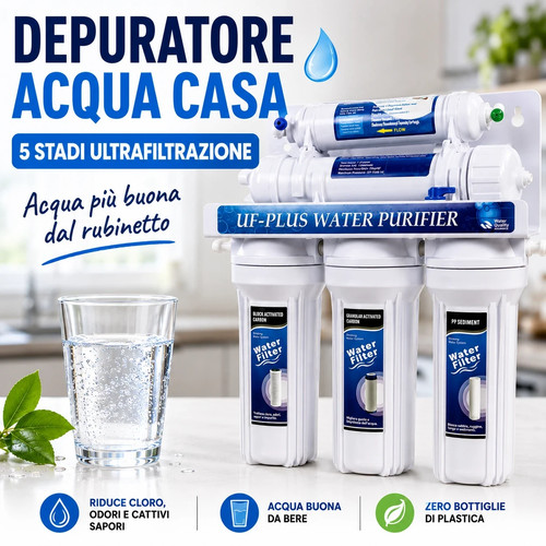 Depuratore purificatore acqua