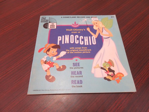 Walt disney pinocchio libro - walt,