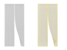 Tenda zanzariera magnetica x porte finestre con calamita antizanzare 90x210 cm