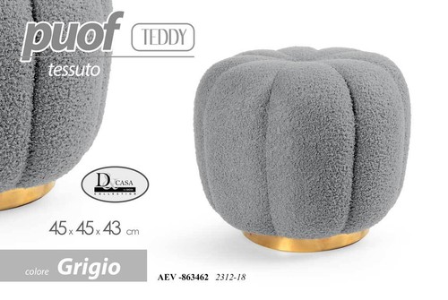Pouf sgabello poggiapiedi - pouf,