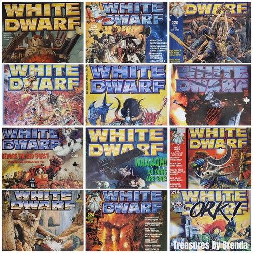 Magazine white dwarf games - white,