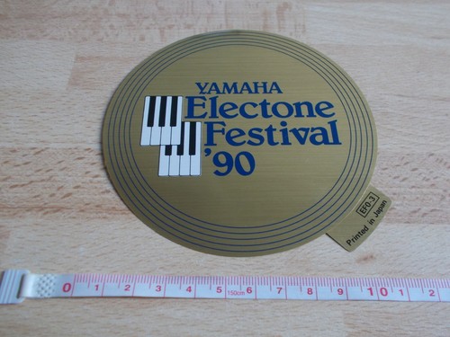 Autocollant yamaha electone - yamaha,