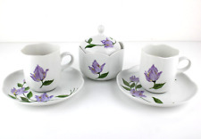 Servizio da Caffè 2 Tazzine e Zuccheriera in Porcellana TIRSCHENREUTH Dina 91