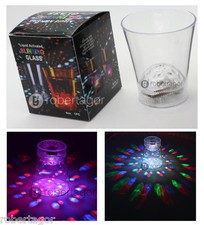 BICCHIERE DA TAVOLO RGB LED