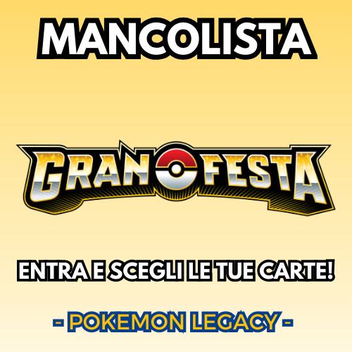 Mancolista pokemon gran festa - pokemon,