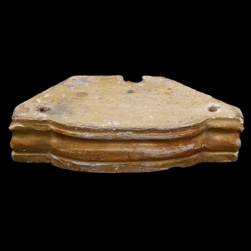 Basetta antica legno dorato - antica, in