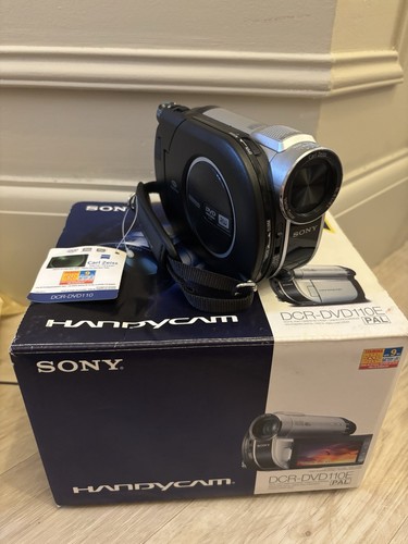 Sony handycam dcr - sony, dcr-dvd110e