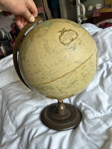 Vintage replogle globe - replogle, 12"