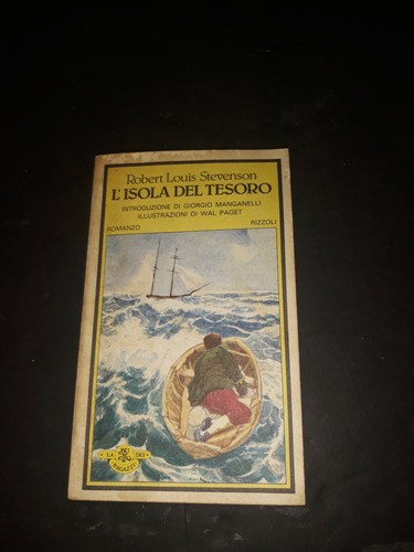Libro isola del tesoro - l'isola,