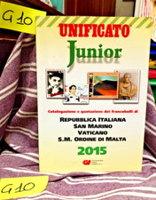 Libro Catalogo Unificato Junior 2015  - Catalogazione e quotazione francobolli