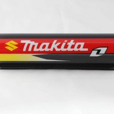 Cuscinetto in spugna protezione trasversale nero professionale Suzuki Makita per bici 7,9"