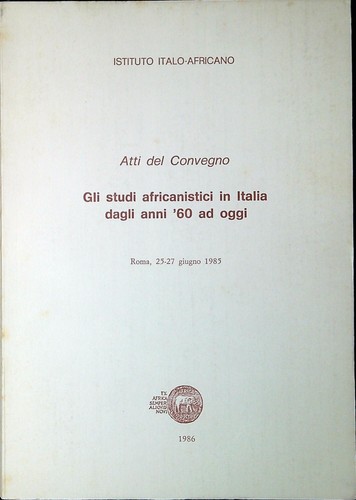 Gli studi africanistici - , in