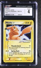 CGC 4 Pikachu Gold Star 2006