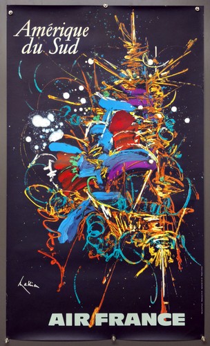 Georges mathieu affiche air - georges,