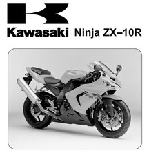 Kawasaki Ninja ZX10-R / ZX10R 2004 / 2005 Werkstatthandbuch - Reparaturanleitung