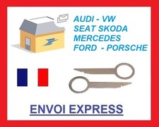 Chiavi Estrazione Autoradio Smontaggio Audi VW Seat Skoda Ford Mercedes RNS