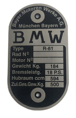 Targa bmw r61 - targa,