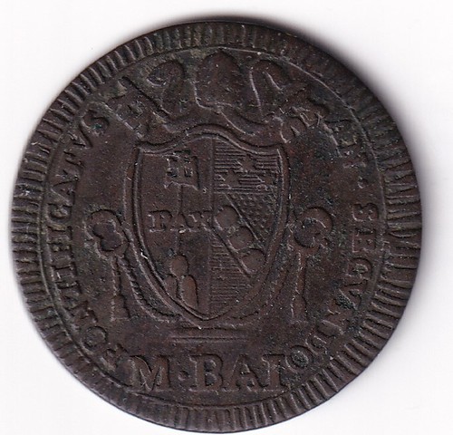 Zz183 pio vii mezzo - zz183-pio, baiocco