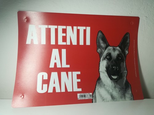 Cartello plastificato con - cartello,