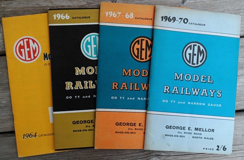 Gem model railways - model, catalogue