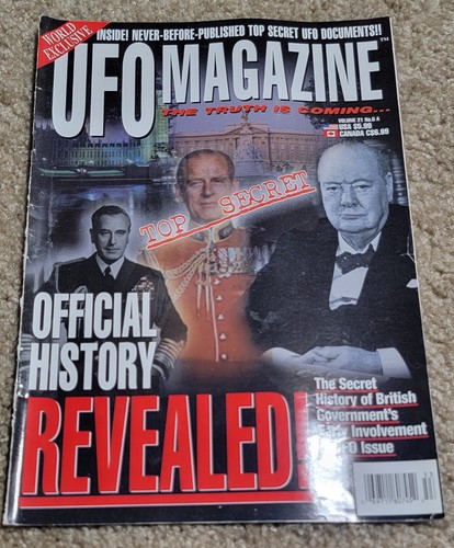Ufo magazine april top - top, secret