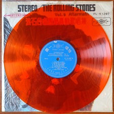 ROLLING STONES AFTERMATH TAIWAN ONLY 1965 LP ORANGE VINYL !!! beat