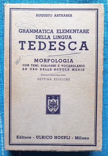 Grammatica elementare della - grammatica,