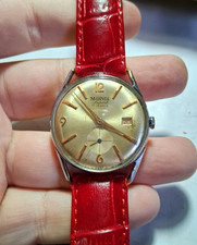 OROLOGIO MONVIS SUPERLE CLASSICO UOMO VINATEGE ANNIN 60 CON DATA RARO