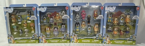 Bluey famiglia amici lotto - bluey,