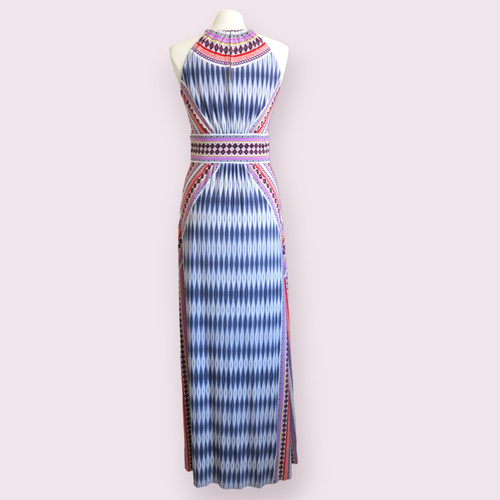 Maxi abito london - london, stampa