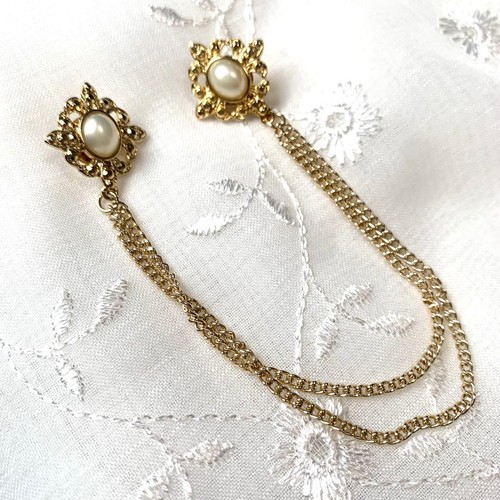 Spilla vintage con perla