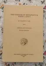 Libri Rarissimi Magna Grecia "The Coinage Of Metapontum" Parts 1-2-3