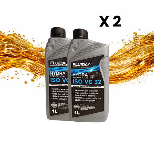Fluidax olio idraulico iso - 2l,