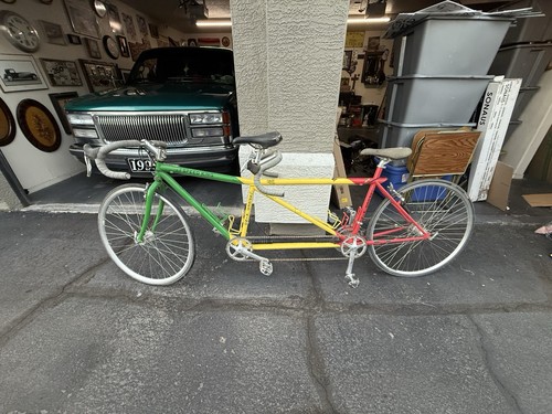 Rara bicicletta tandem - , da