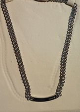 COLLANA UOMO IN ACCIAIO - 50 CM - MARCA MOOBY - MADE IN ITALY 