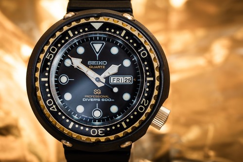 Seiko 7549 7009 golden - 7549-7009, tuna'