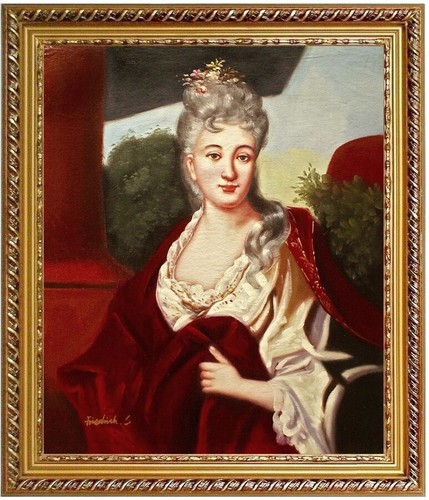 Quadro olio ritratto - , di