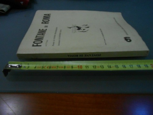Libro fontane roma a - di,