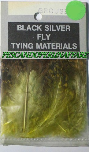 Black silver fly - , piume