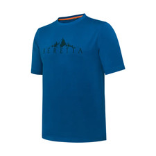 T-shirt Beretta Cresta blu