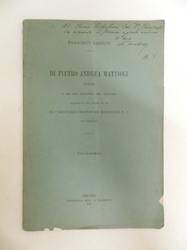 Pietro andrea mattioli - di,