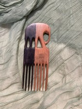 Pettine legno scultura